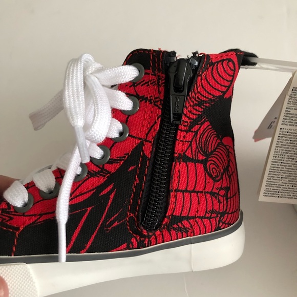 🎉SOLD 🎉NWT Baby Gap Spider-Man High Top Sneakers - Picture 5 of 7